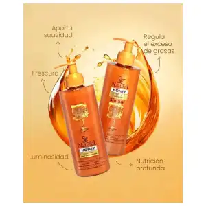 Set de shampoo y acondicionador Honey miniatura 2